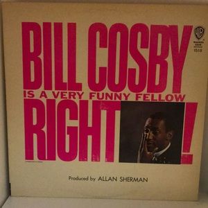Bill Cosby Is a Very Funny Fellow vintage vinyl album 1963 comedy
